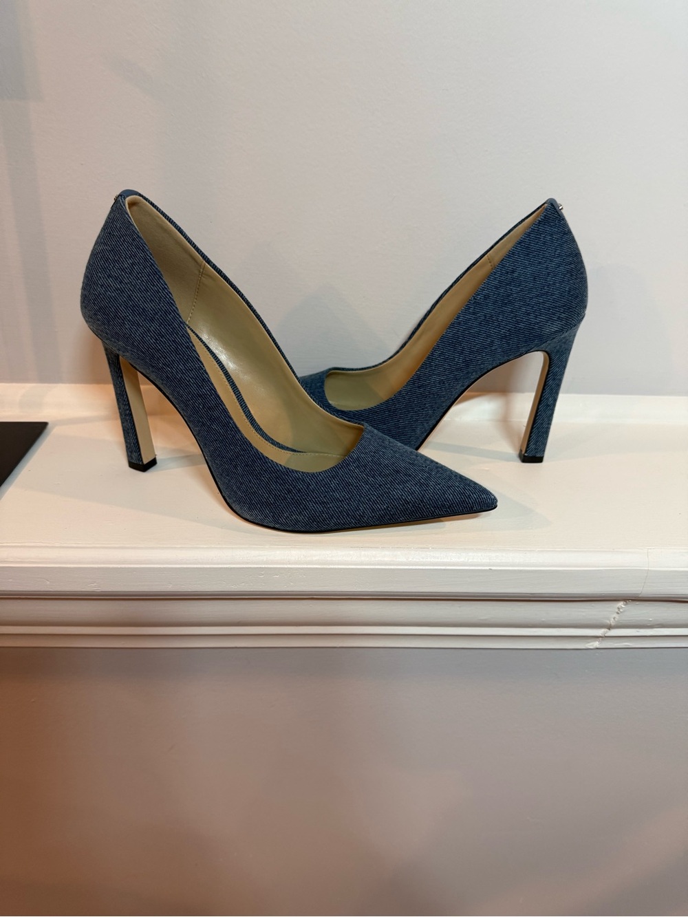 Michael Kors denim pumps